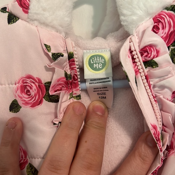 Little girl winter jacket - Picture 3 of 3